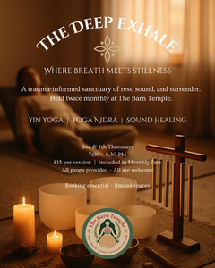 The Deep Exhale | Yin, Nidra & Sound Healing Class