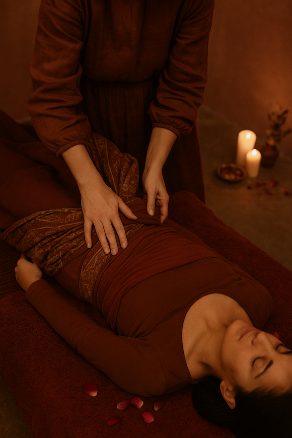 Closing The Bones ~ Rebozo Massage with Laurie