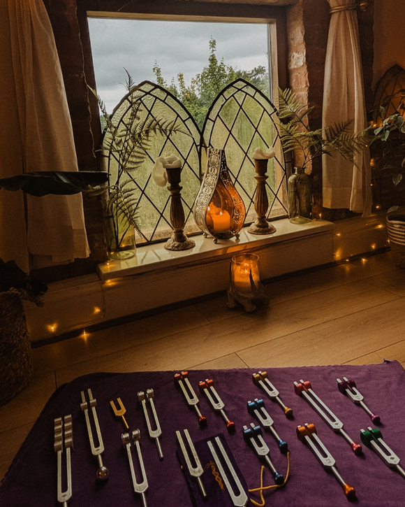 Reiki + Chakra Balancing with Tuning Forks